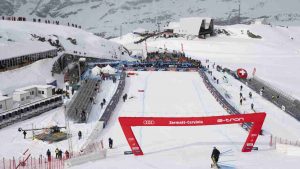 Pista da sci di Cervinia