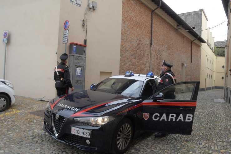 Volante dei carabinieri