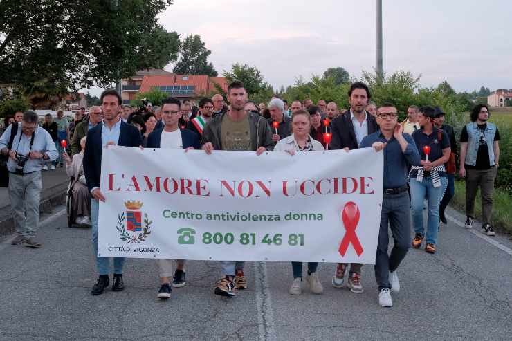 Corteo per Giada Zanola