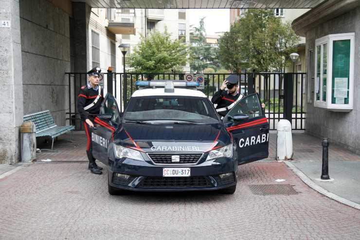 Volante dei carabinieri